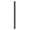 Dekorativ puller | Serie 474B | � 76 mm | fastmonteret, til indst�bning i beton med jordanker, total l�ngde ca. 1300 mm | uden l�s | med 1 �je